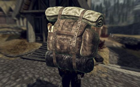 skyrim special edition backpack mod.